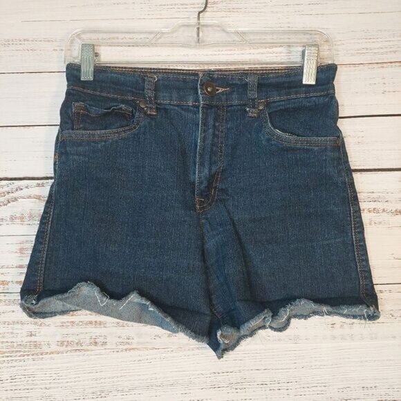 Streetwear Society Hight Rise Cut off Jean Shorts - Picture 3 of 11